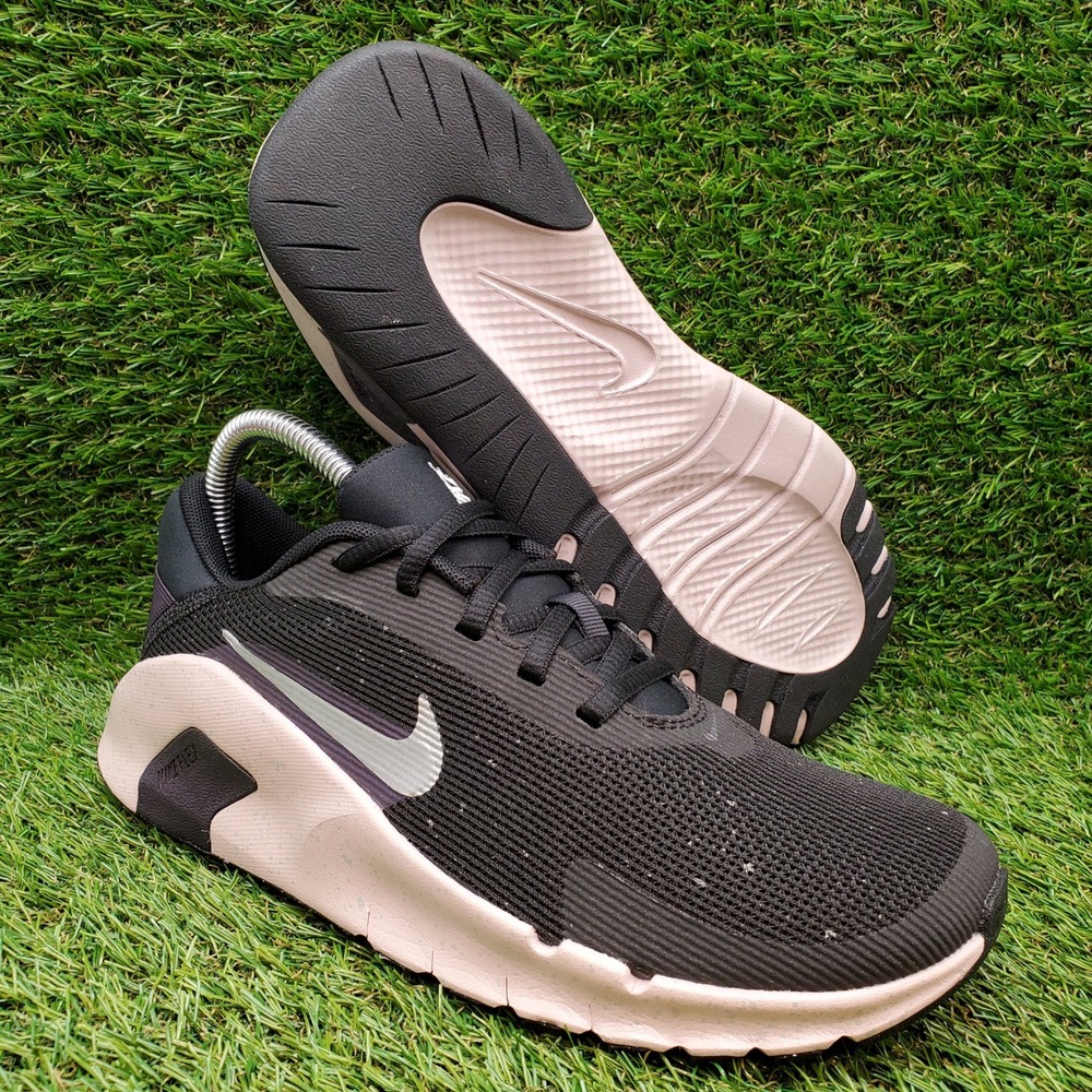 Nike‎ Flex Trainer 9 SIZE 7 Women's Athletic Gym Training Sneakers Black Pink